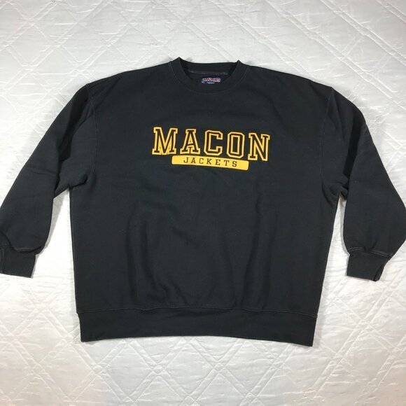 JanSport Randolph Macon Jackets black sweatshirt 3XL - Picture 1 of 5